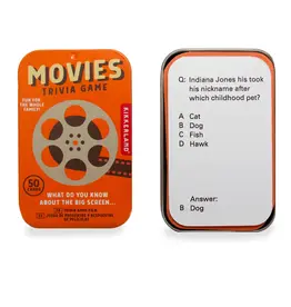 Kikkerland Movies Trivia Game