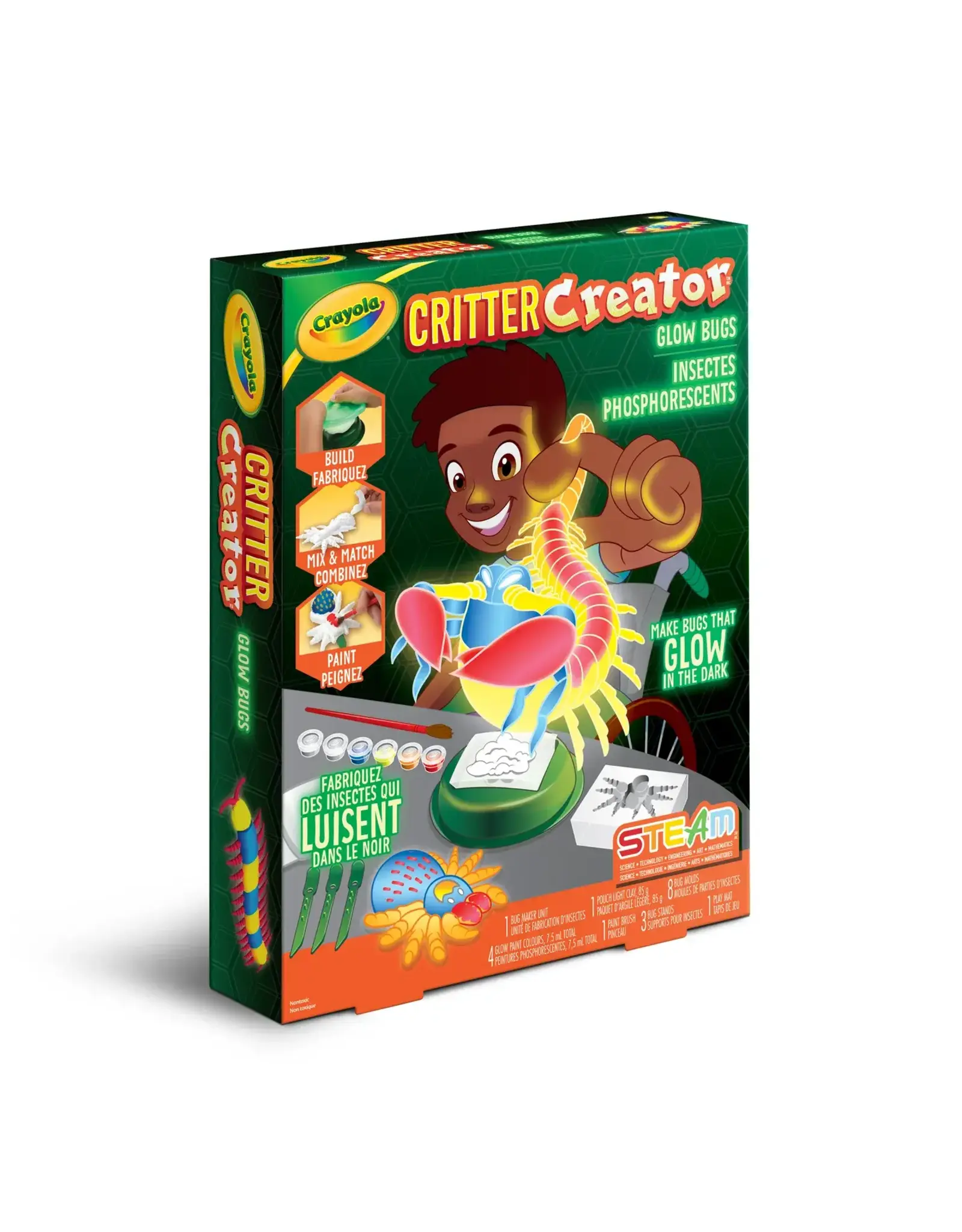 Crayola Crayola Critter Creator Kit, Glow Bugs