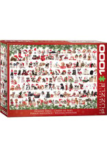 Eurographics Holiday Dogs 1000pc