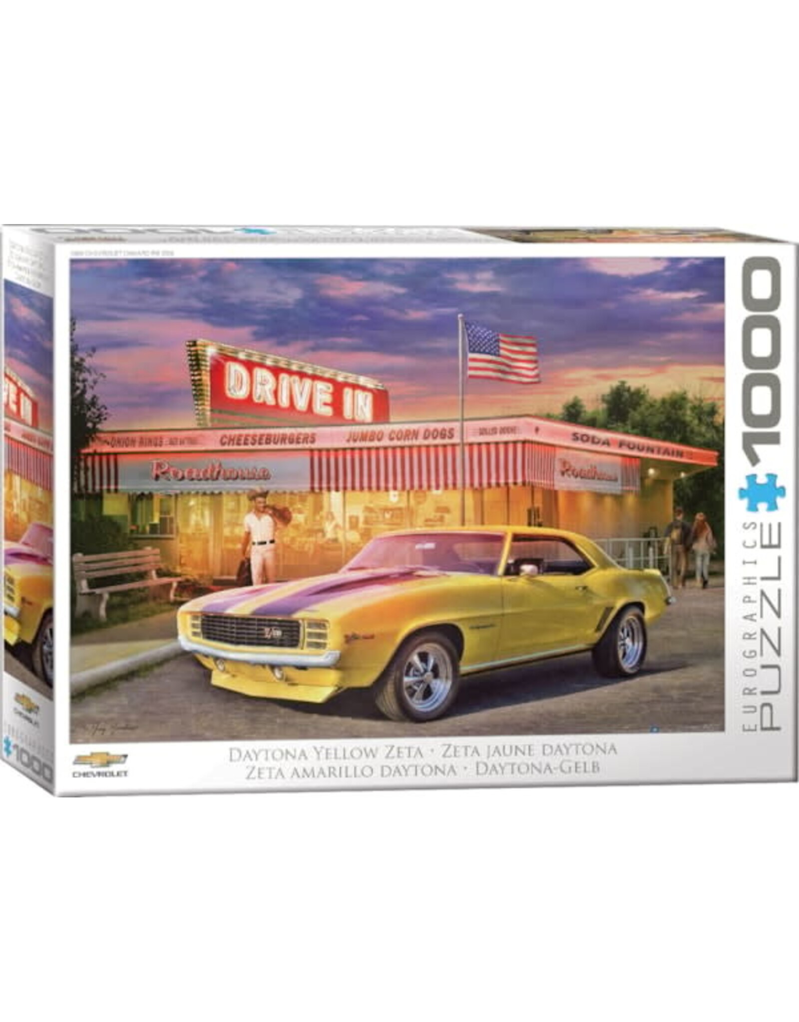 Eurographics Daytona Yellow Zeta 1000pc