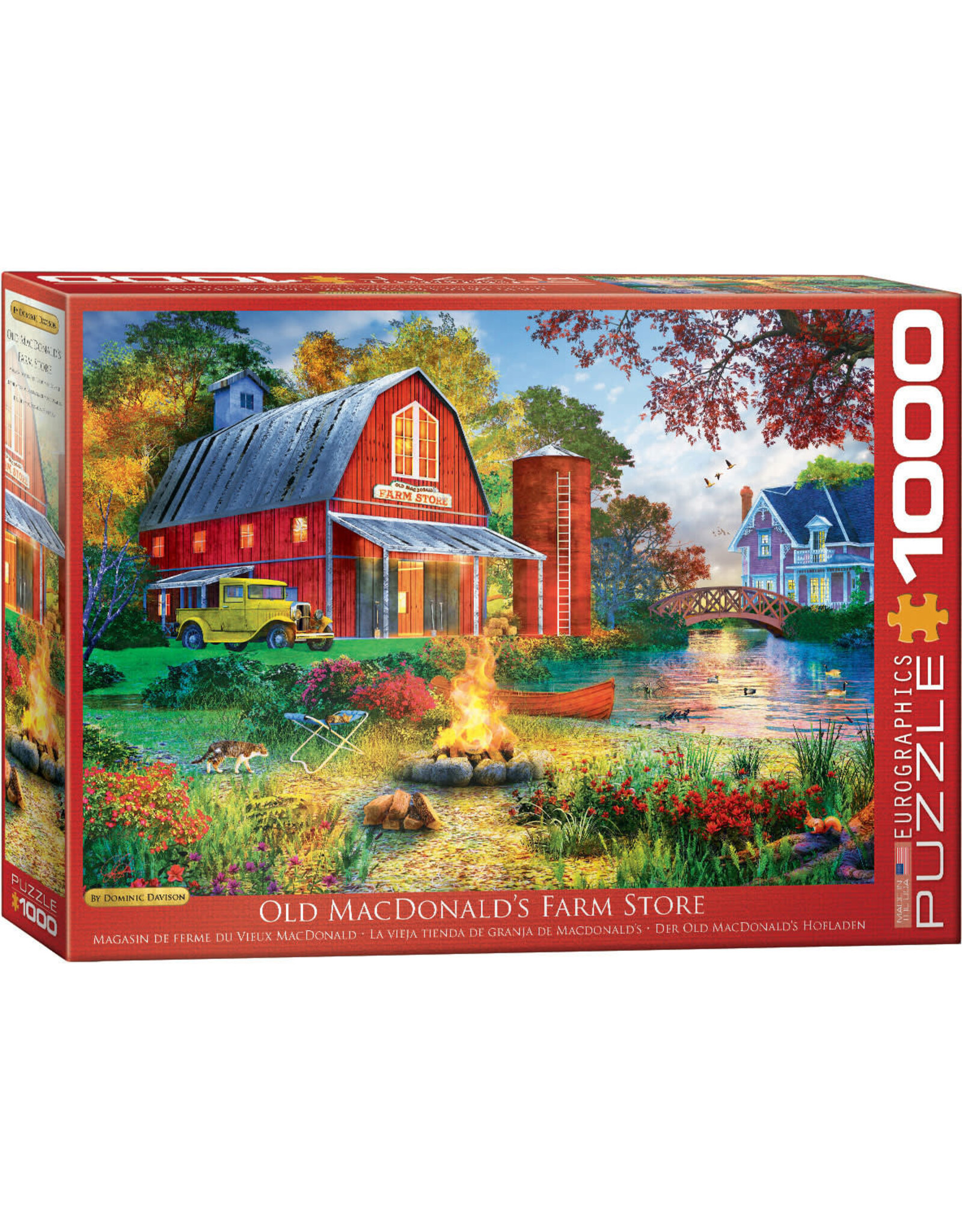 Eurographics Campfire by the Barn 1000 pc
