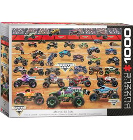 Eurographics Monster Jam - Truck Lineup 1000pc