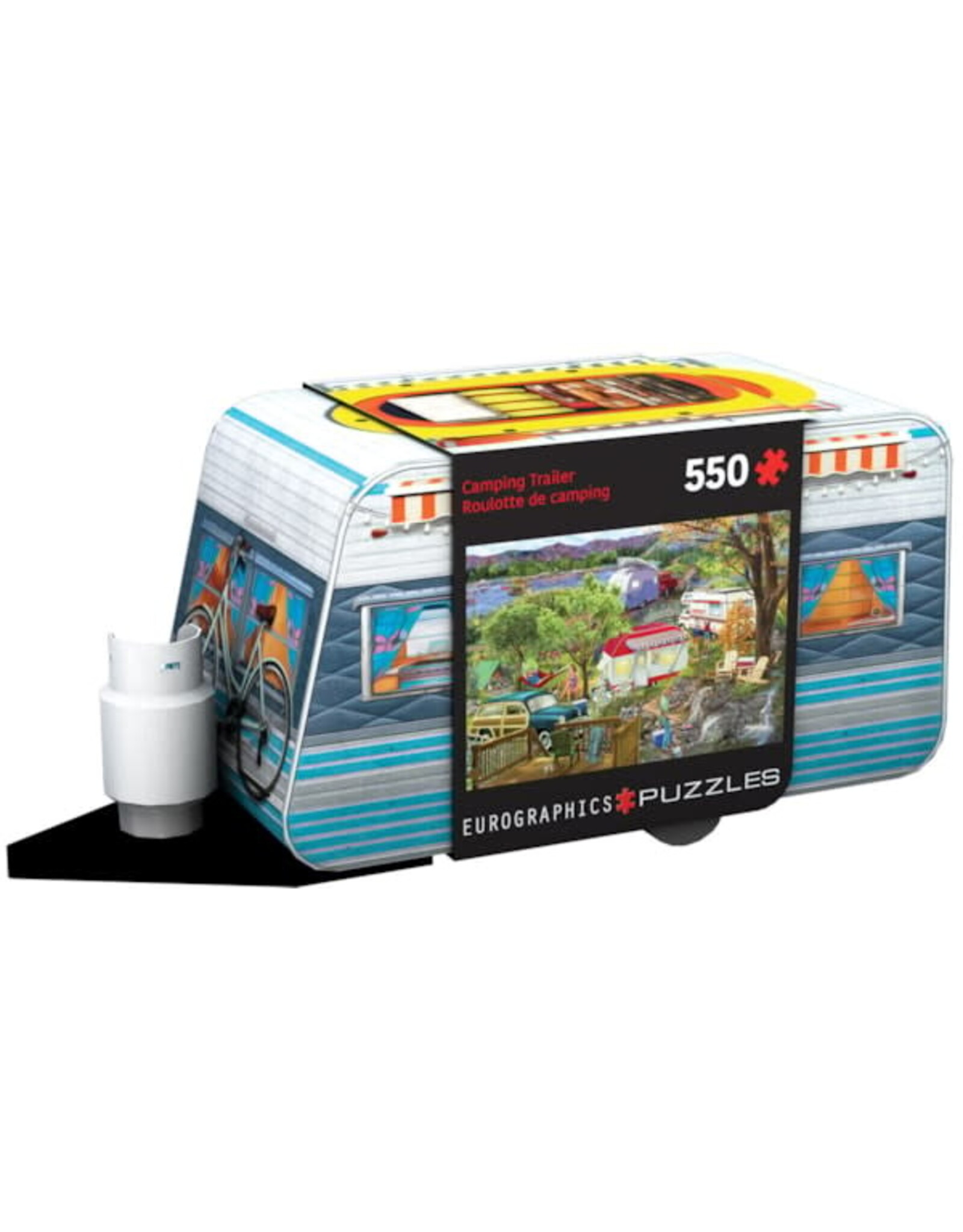 Eurographics Camping Trailer Tin 550pc
