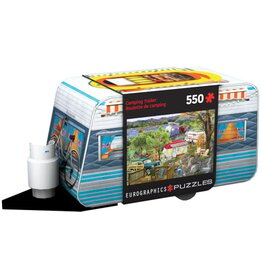 Eurographics Camping Trailer Tin 550pc