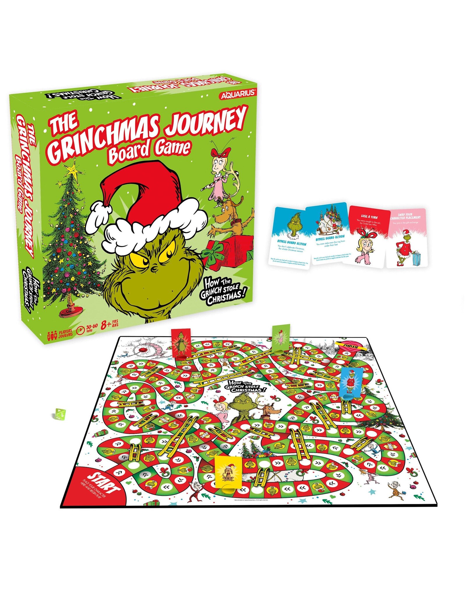Grinch Christmas Journey Board Game
