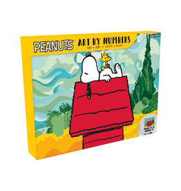 Peanuts Snoopy Chill Art by Numbers