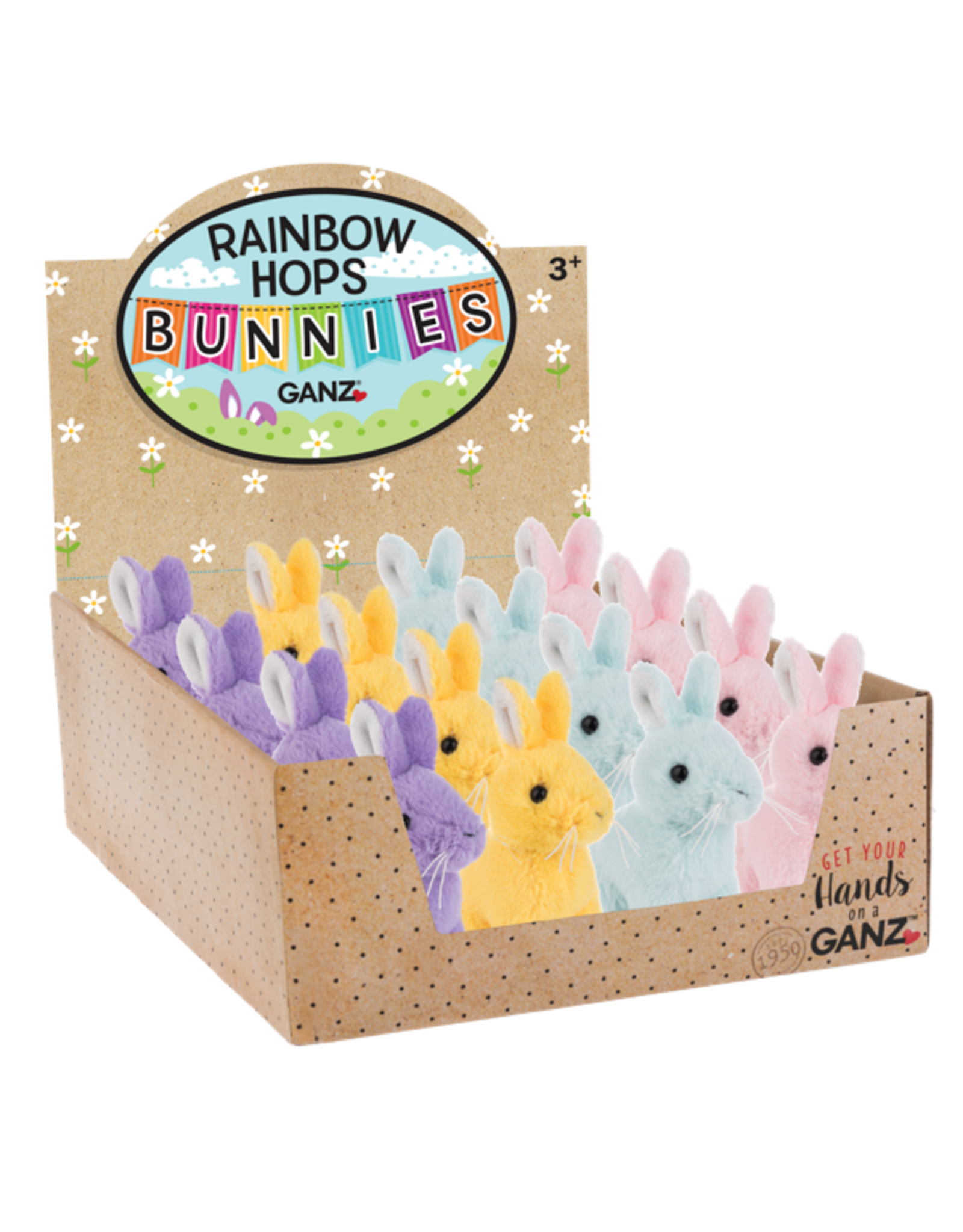 Ganz Rainbow Hops Bunnies