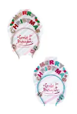 Great Pretenders Merry Christmas Headband Assorted