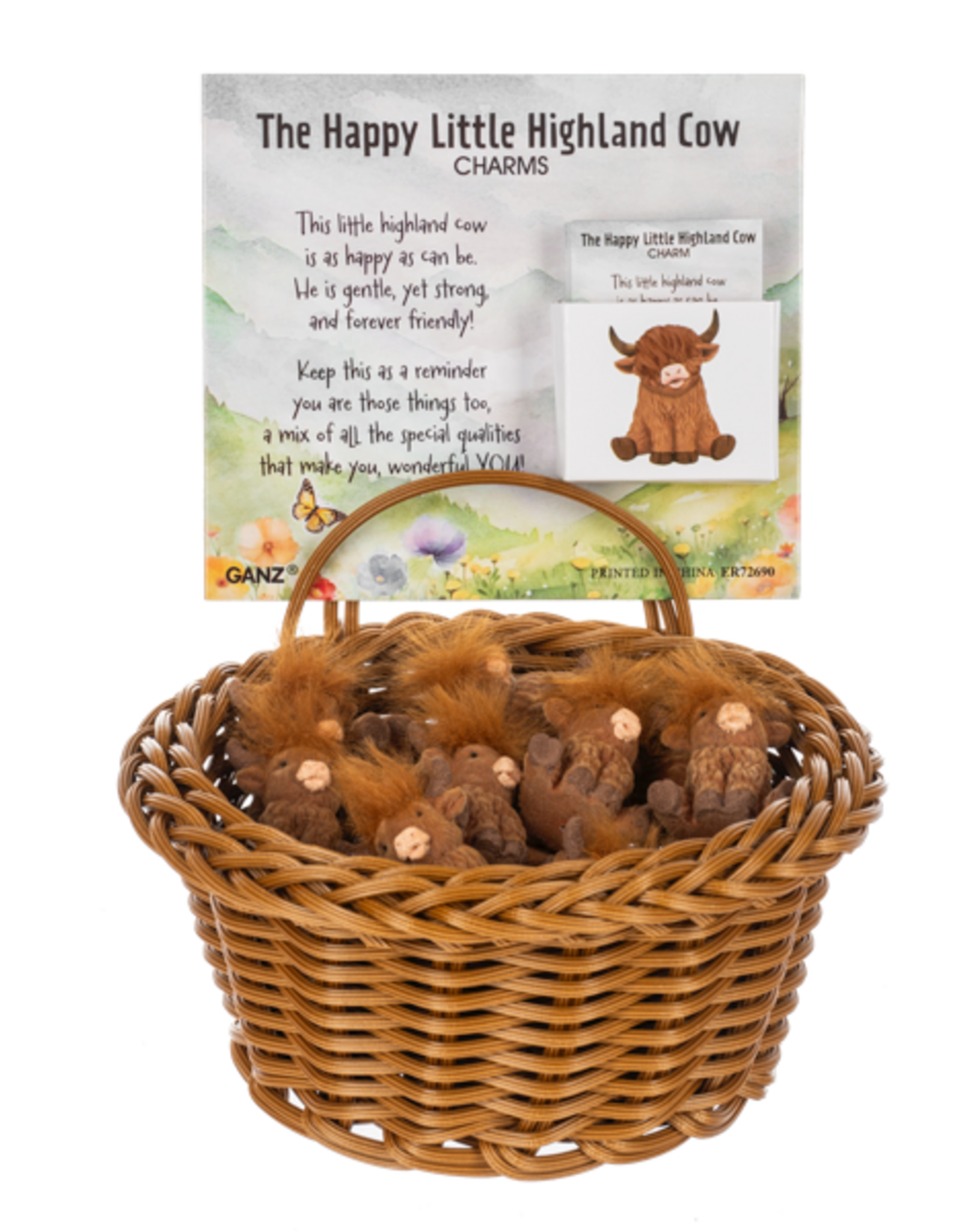Ganz The Happy Little Highland Cow Charm