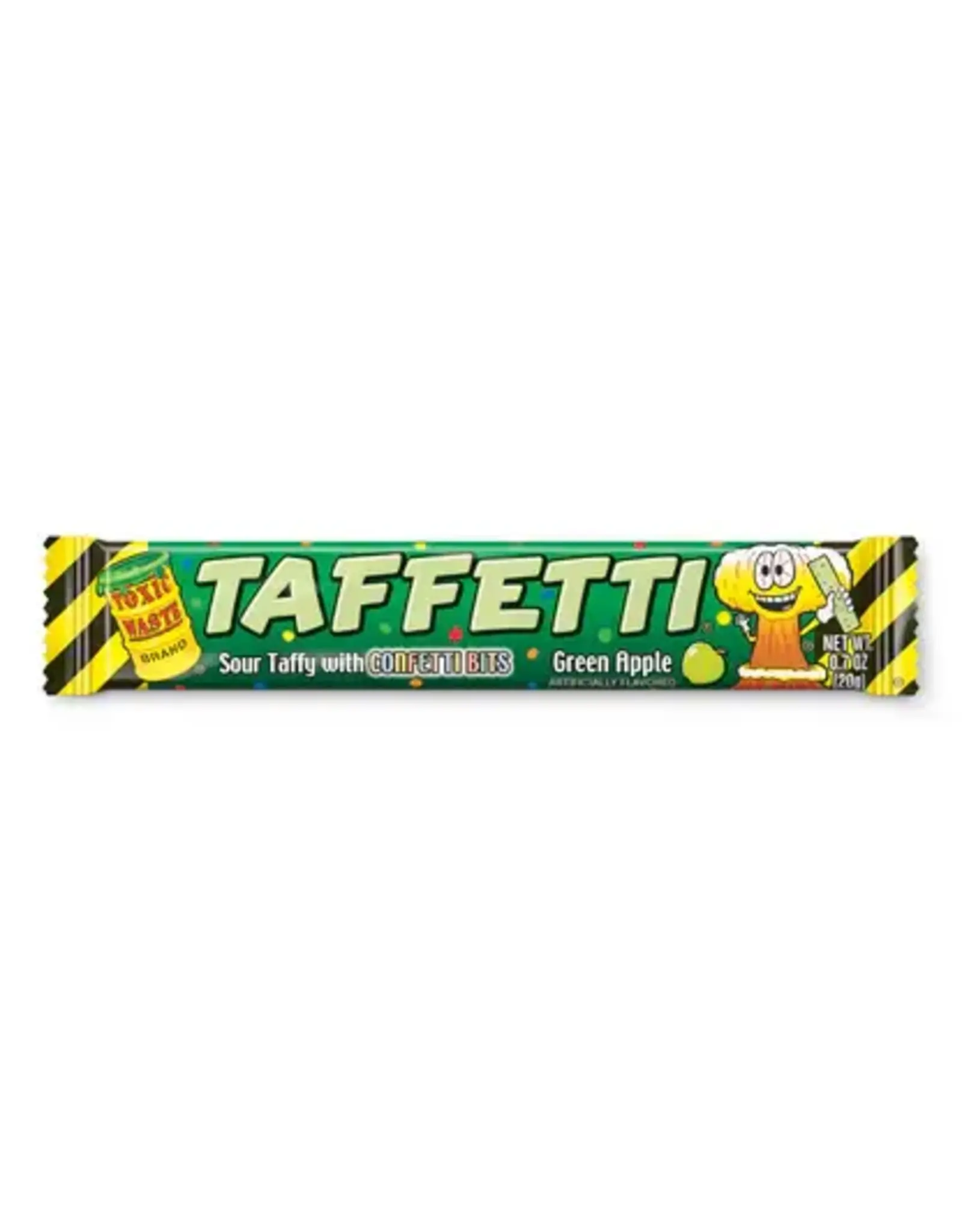 Toxic Waste Taffetti Green Apple