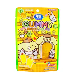 Amos POMPOMPURIN 4D Fruit Juice Fudge Pineapple (China)