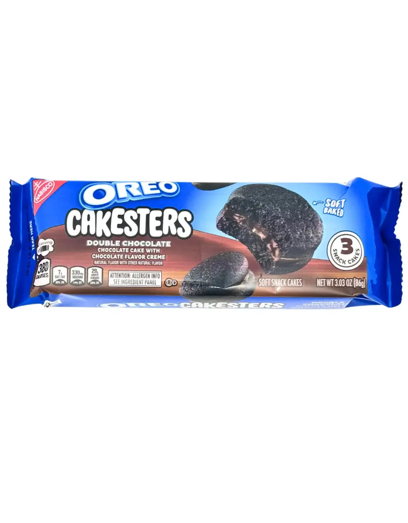 Oreo Cakesters Chocolate 3-pack