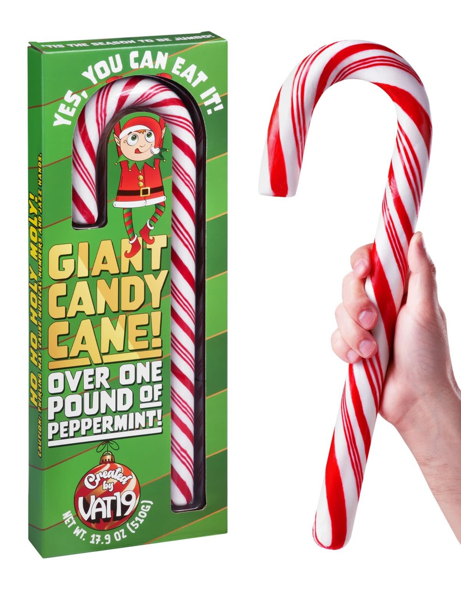 The Giant Edible Candy Cane