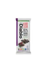 Diablo Diablo Stevia Chocolate Bar - Dark Chocolate 80% 75g (British)