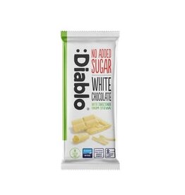 Diablo Diablo Stevia Chocolate Bar - White Chocolate 75g (British)