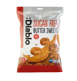 Diablo Diablo Sugar Free Sweets- Butter Sweets 75g (British)