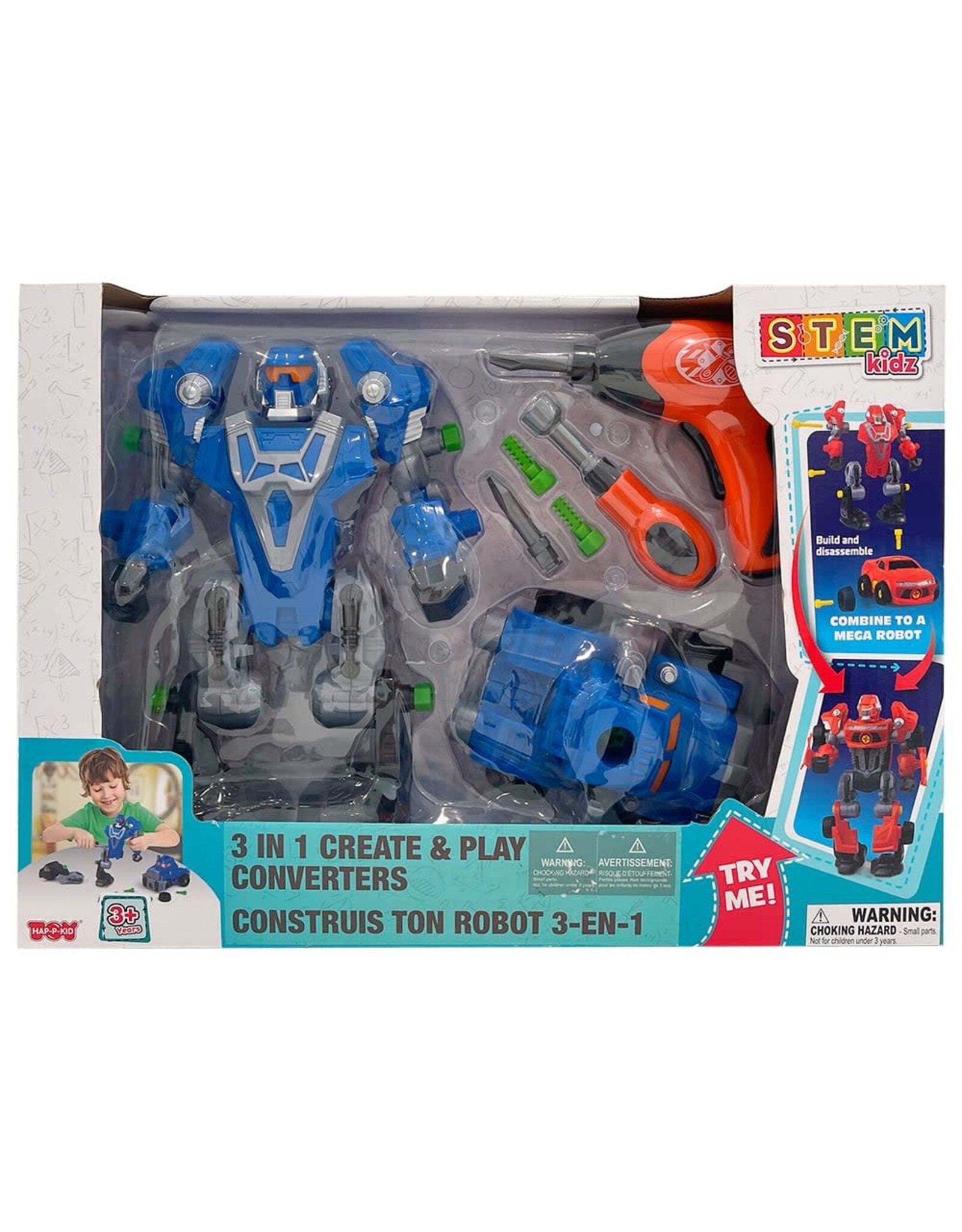 S.T.E.M. Kidz - Create & Play Converters Assorted