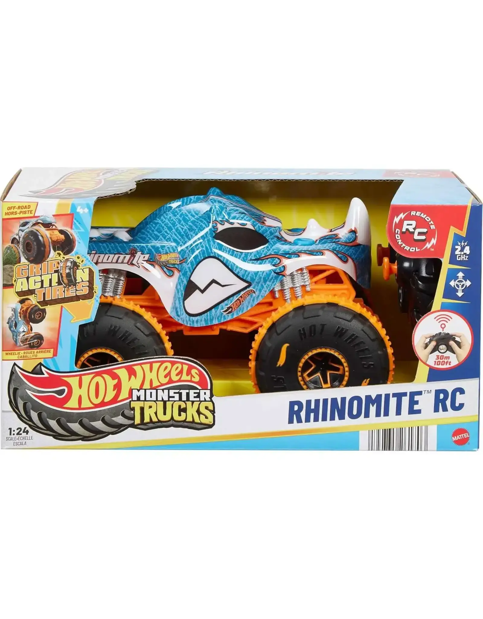 Mattel Hot Wheels RC Monster Truck - Rhinomite