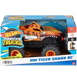 Mattel Hot Wheels Remote Control RC Monster Truck - Tiger Shark