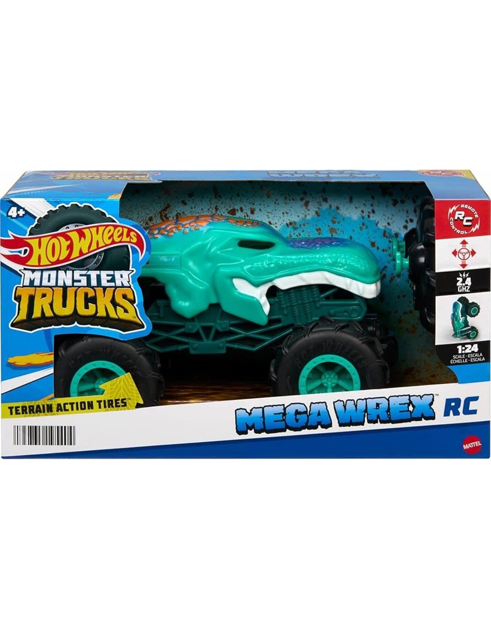 Mattel Hot Wheels RC Monster Truck - Mega Wrex