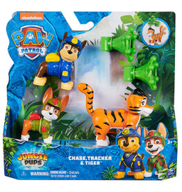 Spin Master Paw Patrol Jungle Figures - Chase, Tracker & Tiger