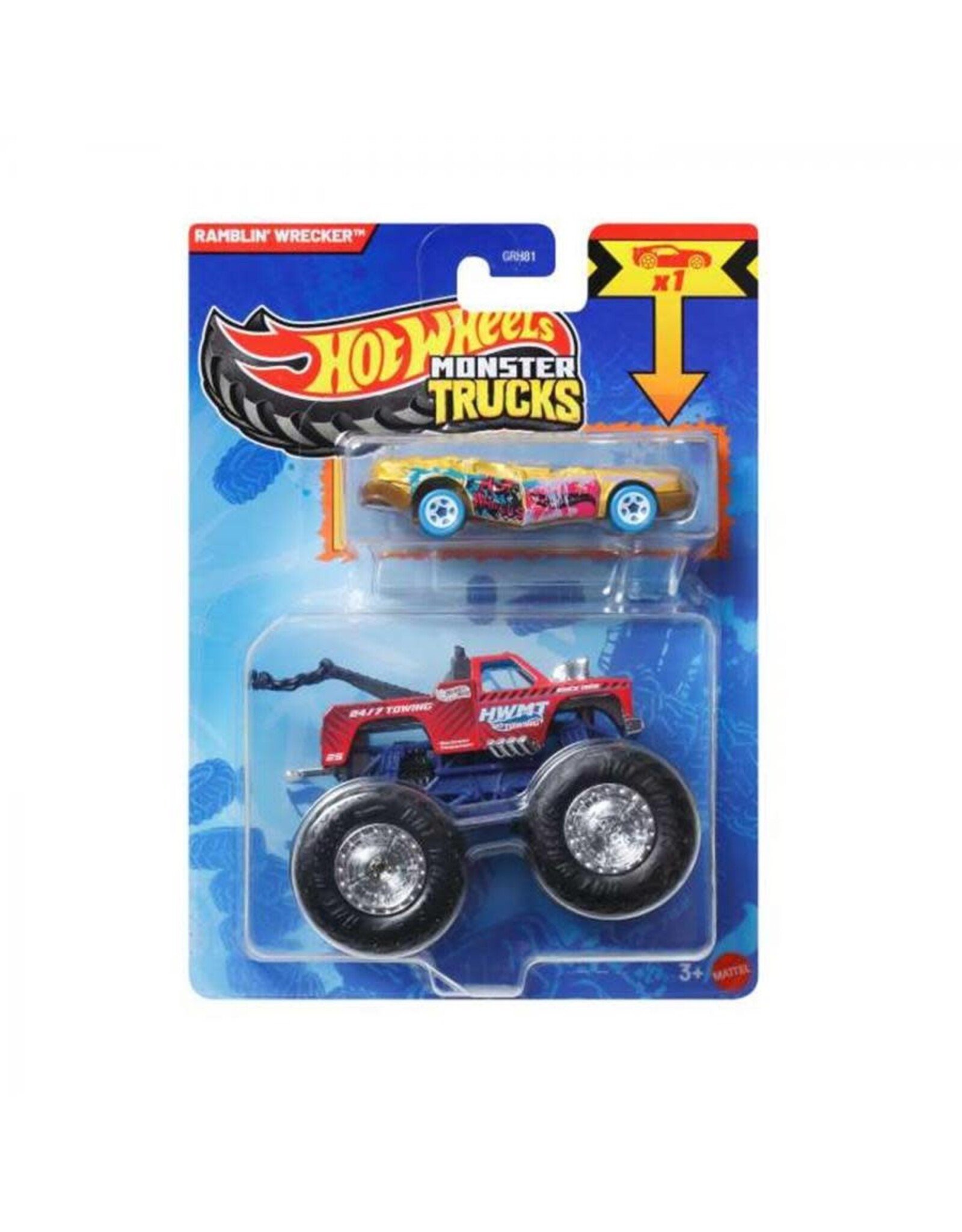 Mattel Hot Wheels Monster Truck - Ramblin' Wrecker