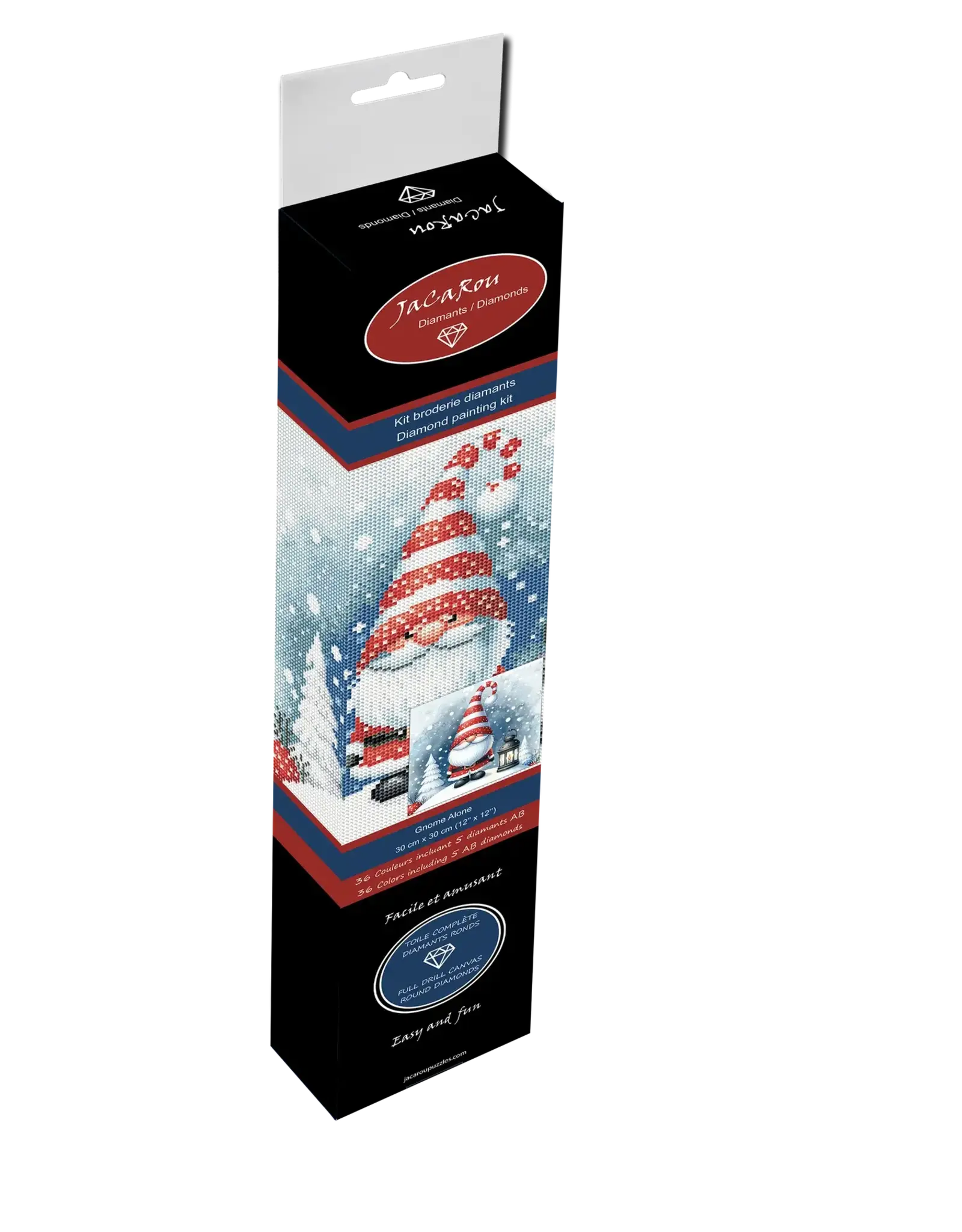 JaCaRou Puzzles Diamond Painting - Gnome Alone