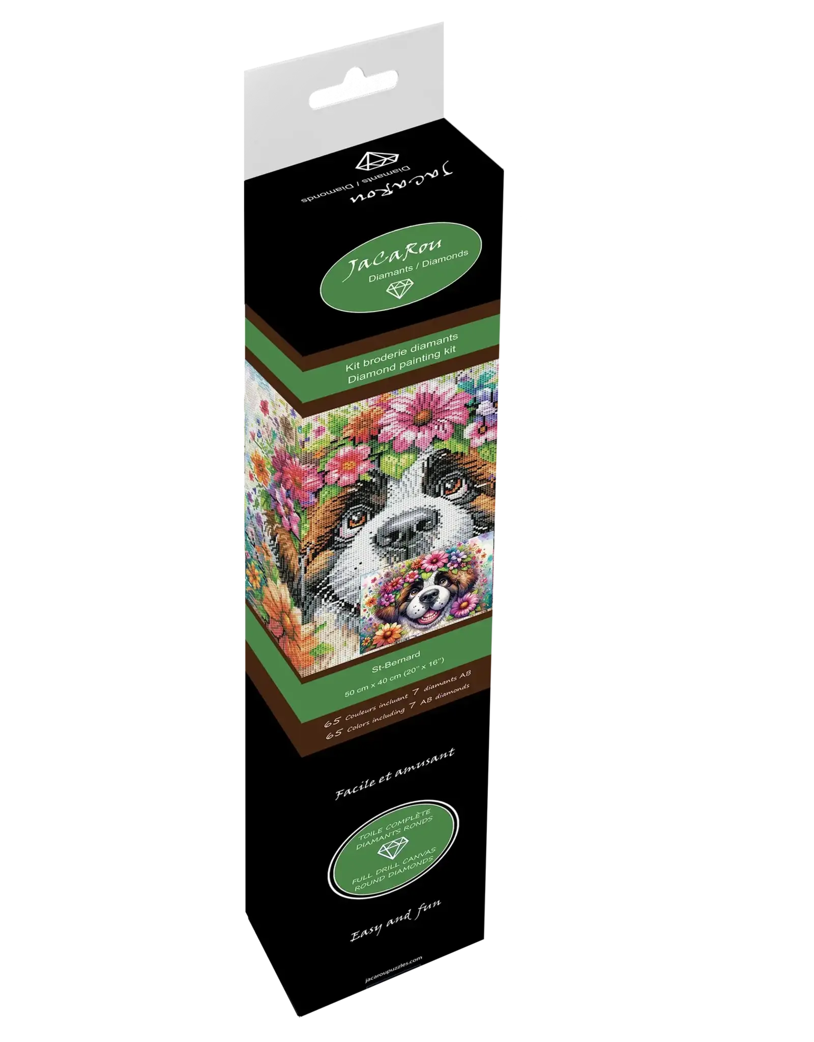 JaCaRou Puzzles Diamond Painting - St-Bernard