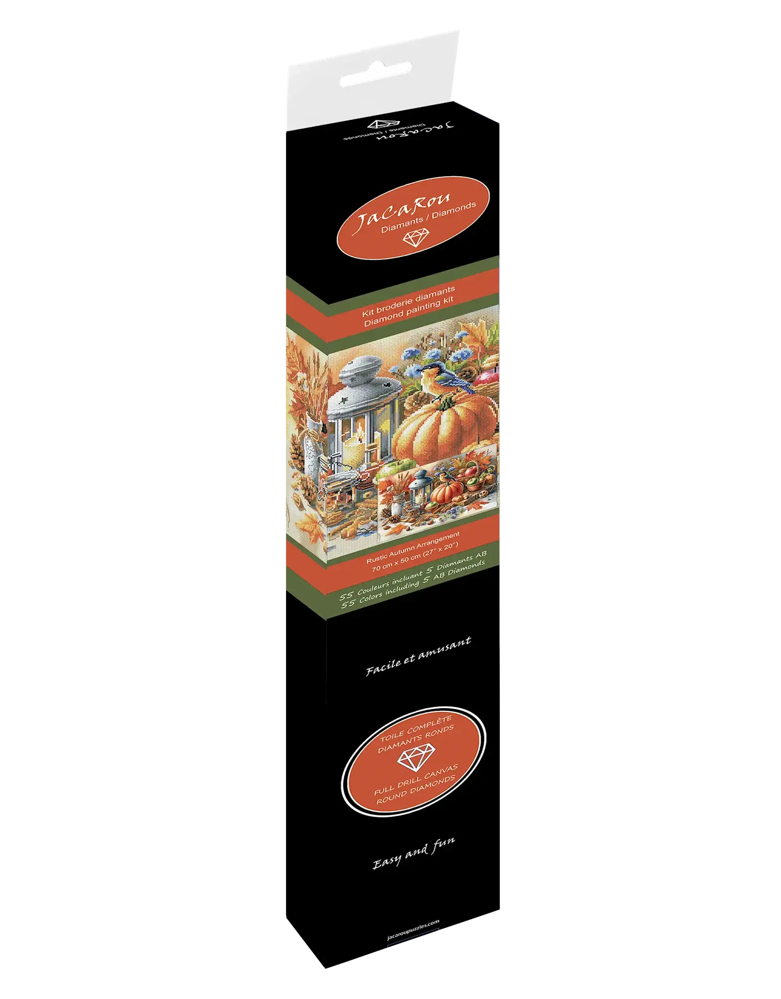 JaCaRou Puzzles Diamond Painting - Rustic Autumn Arrangement