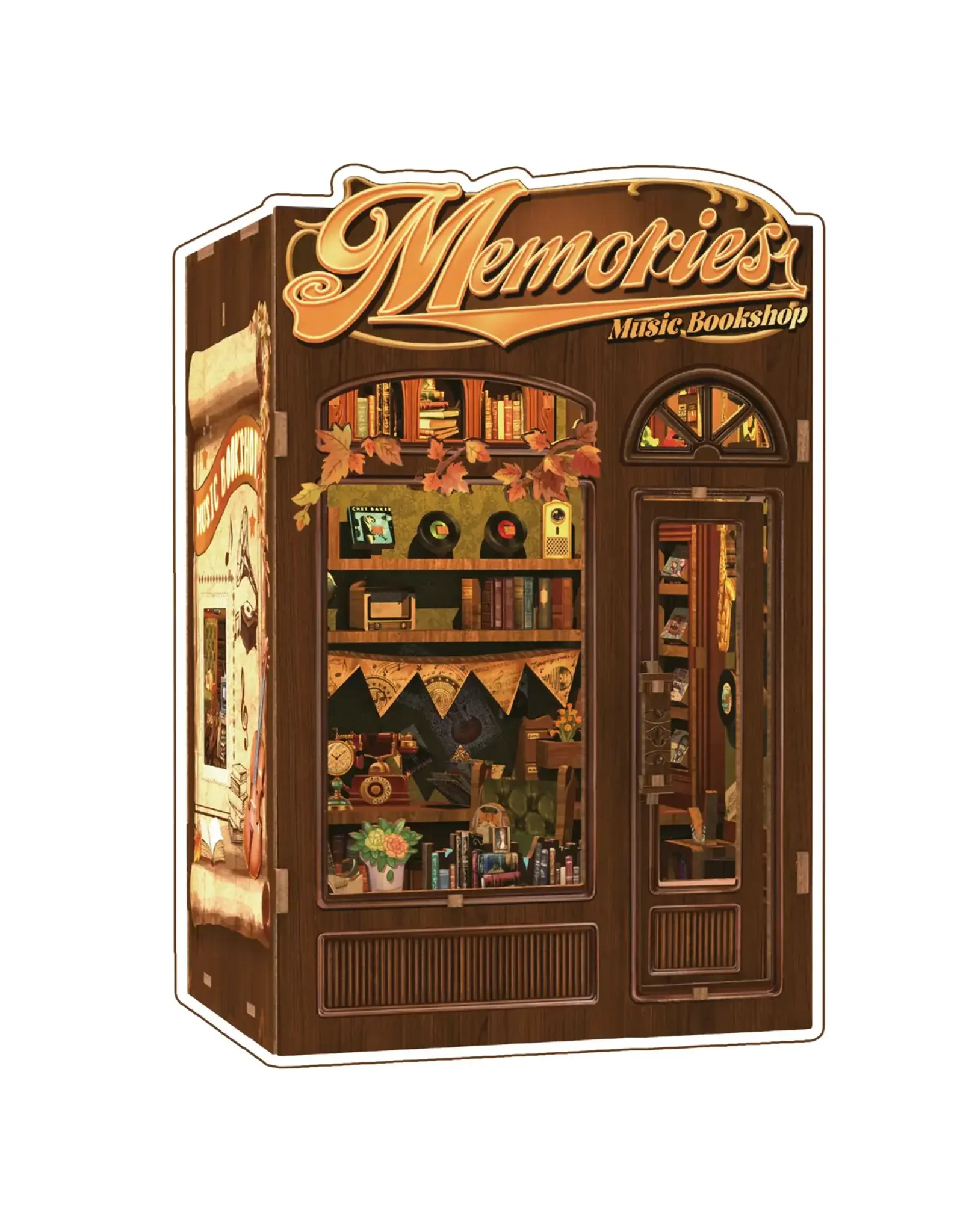 JaCaRou Puzzles Book Nook - Memories Music Bookshop