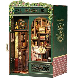 JaCaRou Puzzles Book Nook - Owl Bookstore