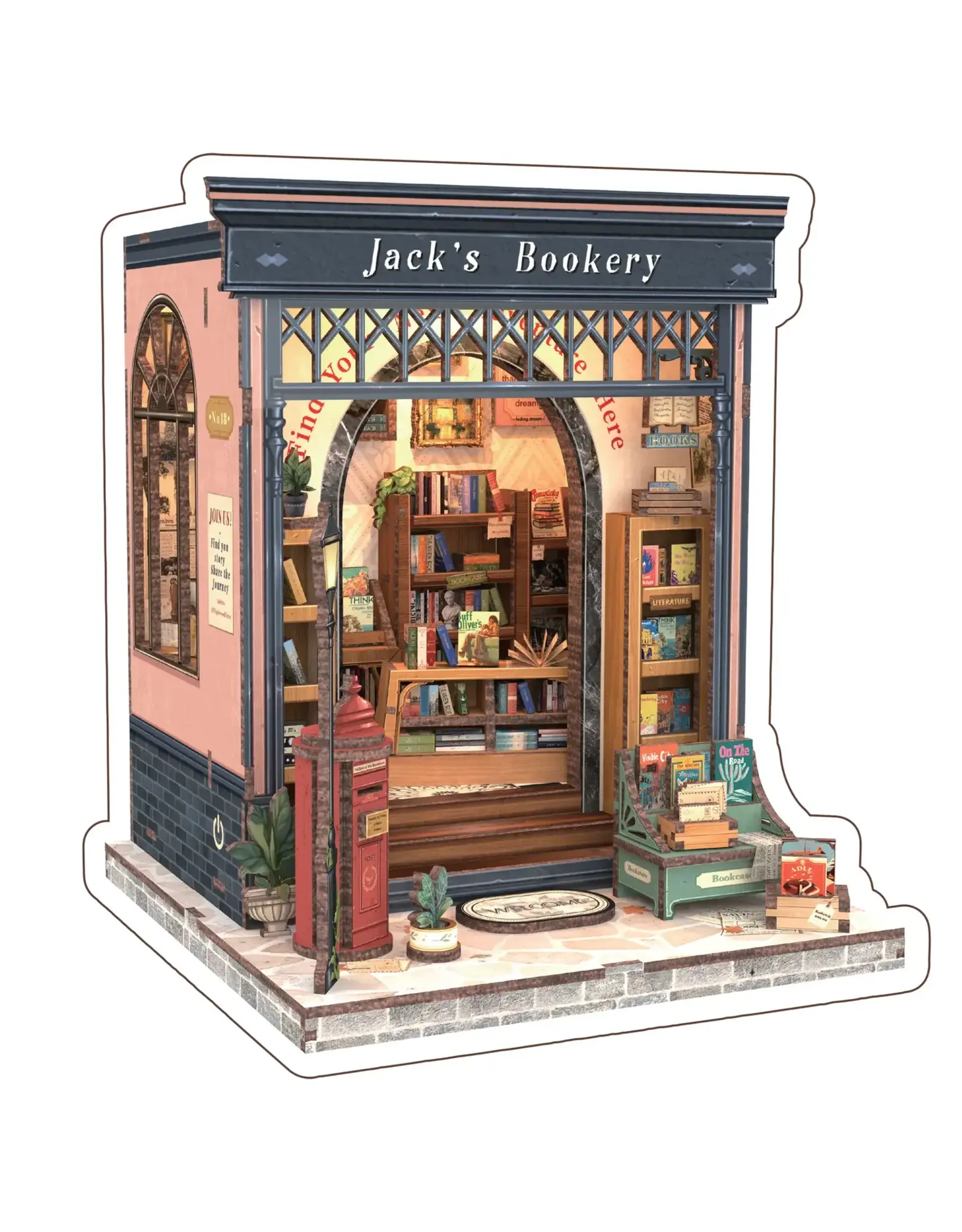 JaCaRou Puzzles Book Nook - Jack's Bookery