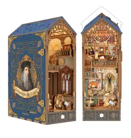 JaCaRou Puzzles Book Nook - Leonardo Da Vinci