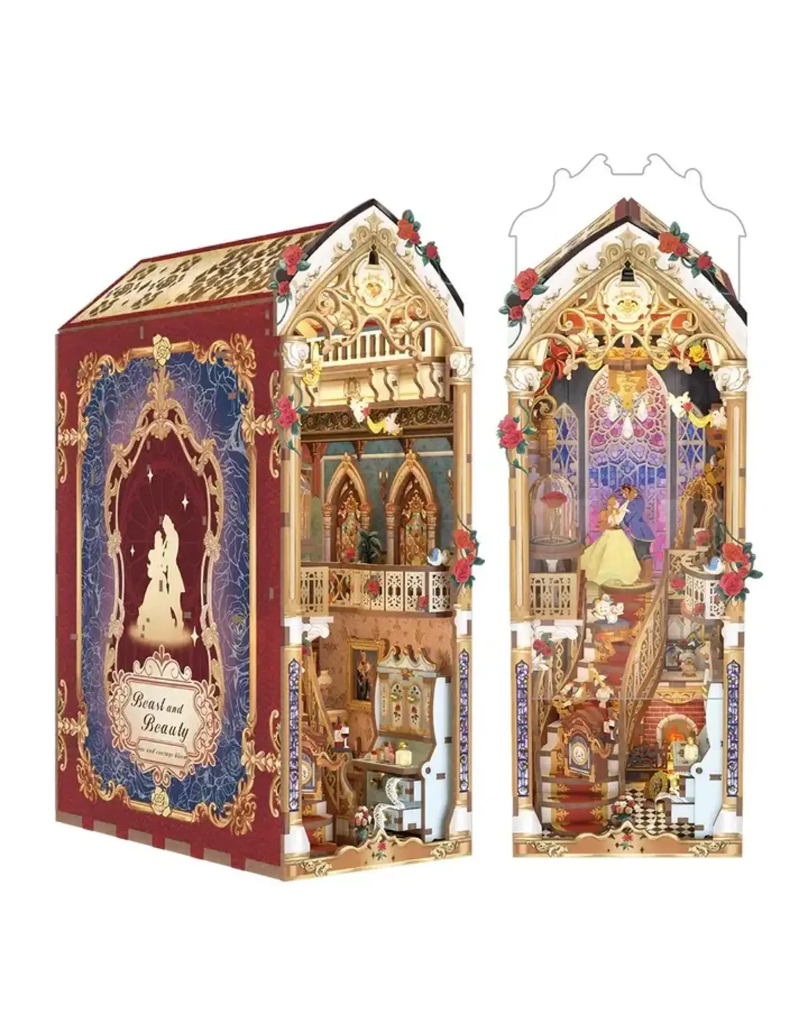 JaCaRou Puzzles Book Nook - Beast and Beauty