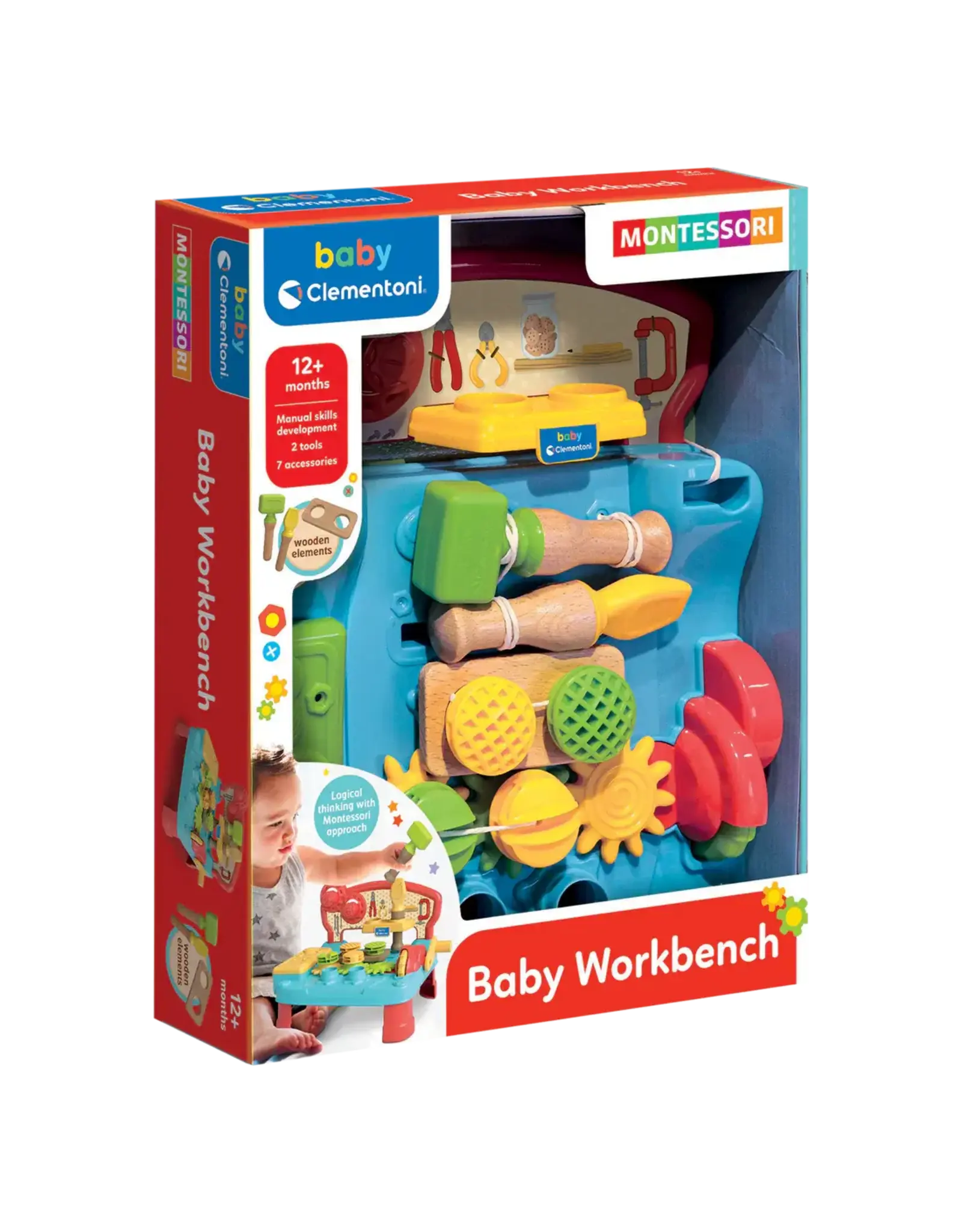 Clementoni Baby Montessori: Baby Workbench