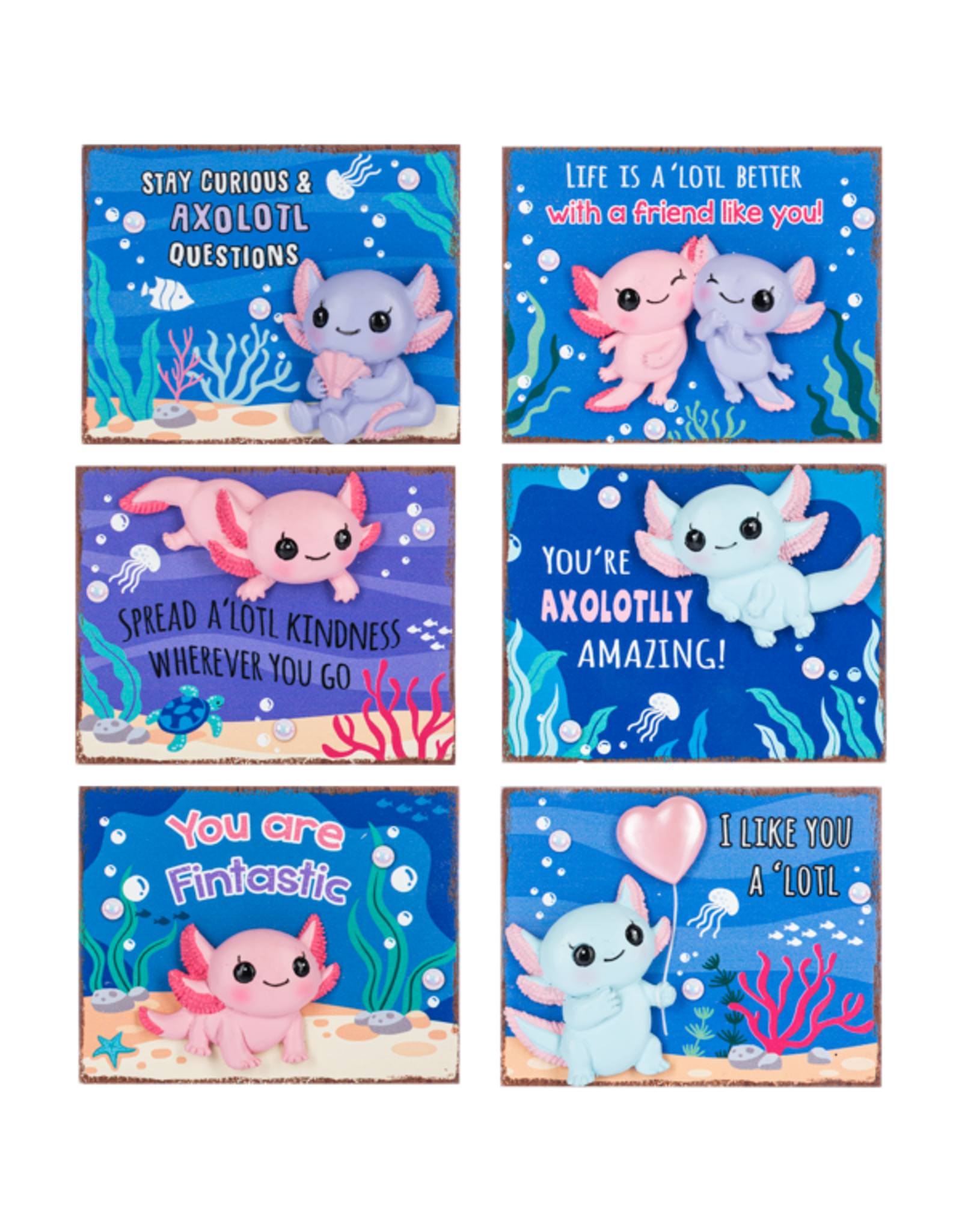 Ganz I Love You A Lotl - Magnets Assorted