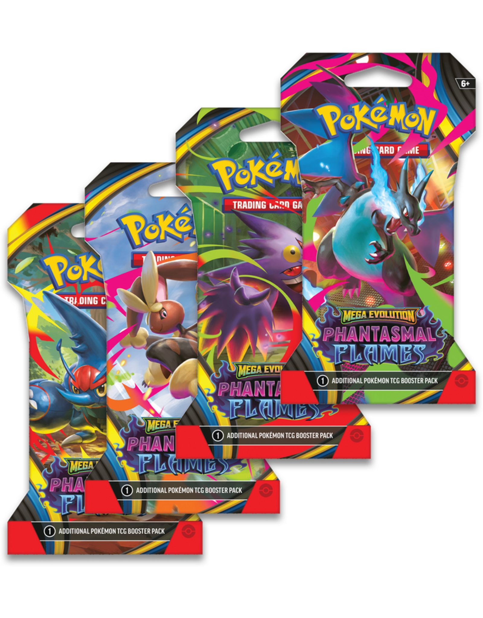 Pokemon Pokemon ME02 Phantasmal Flames Sleeved Booster Pack