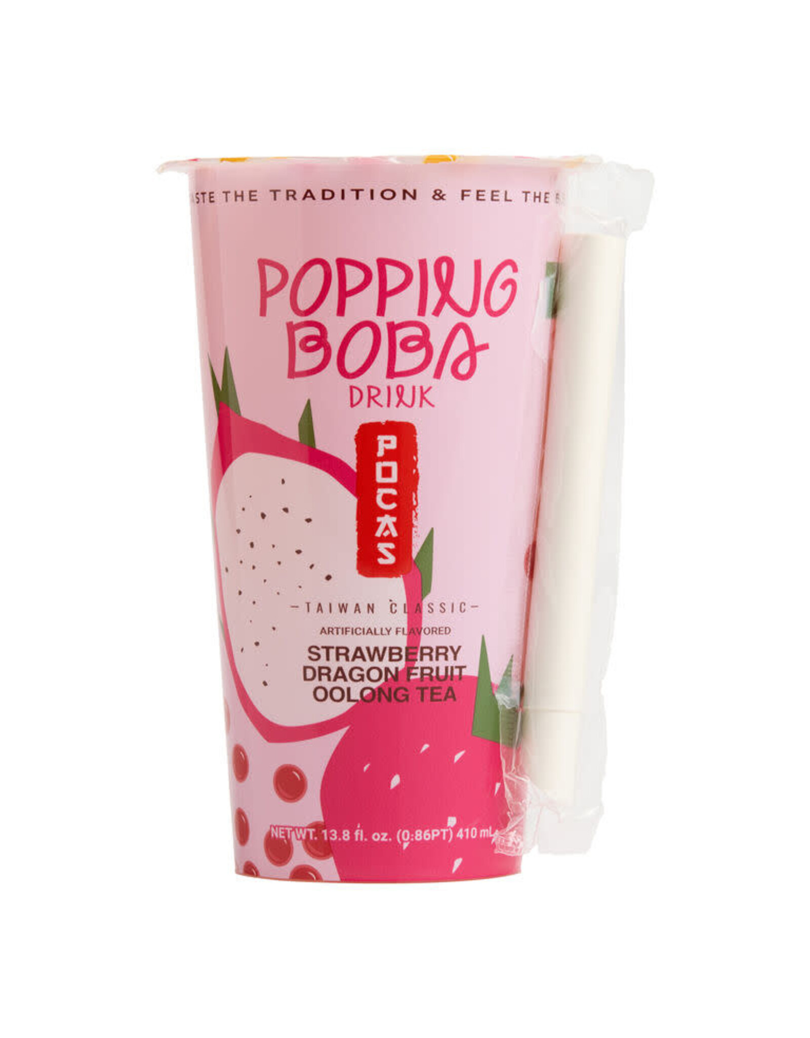 BOBA - Strawberry Dragonfruit Oolong Tea