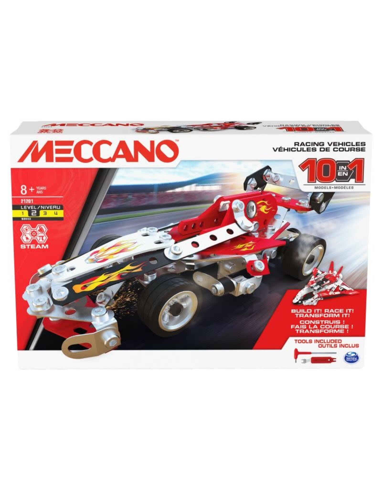 Spin Master Mecano 10 Set Multi Model Race Car