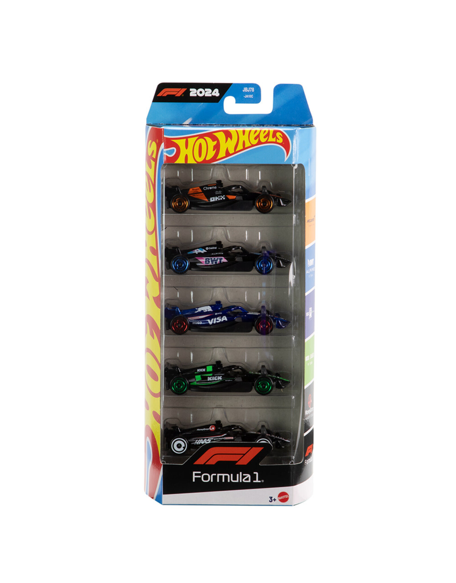 Hot Wheels - Formula 1 5 Vehicles Pack