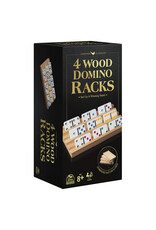 4 Wood Domino Racks