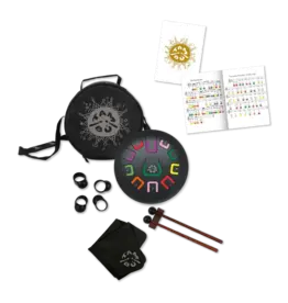 8" Tambu 11 Tones Black Nature