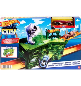 Mattel Hot Wheels Fold Out Play Set - Ghost Garage