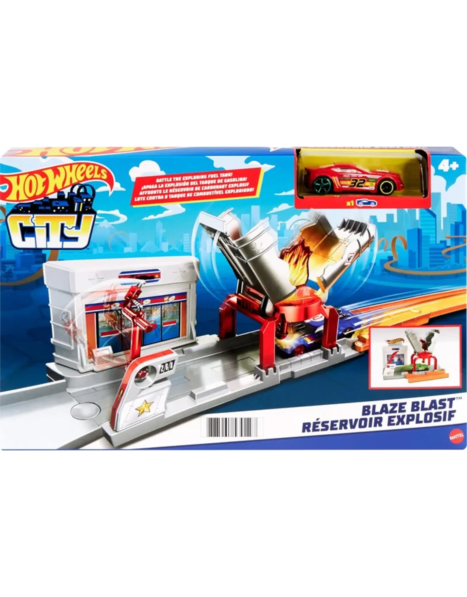 Mattel Hot Wheels Fold Out Play Set - Blaze Blast