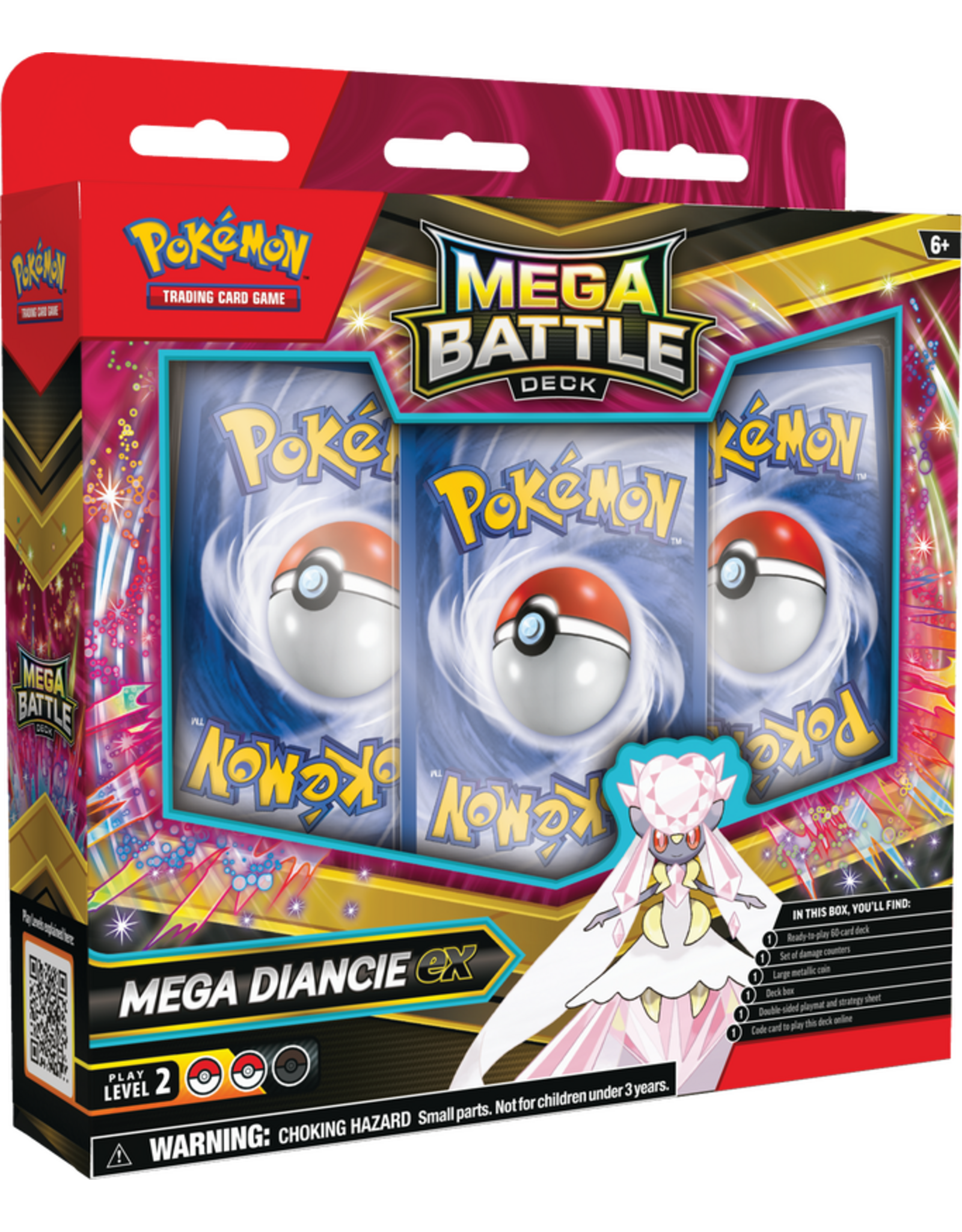 Pokemon Pokemon Mega Battle Decks Gengar Ex/Diancie Ex