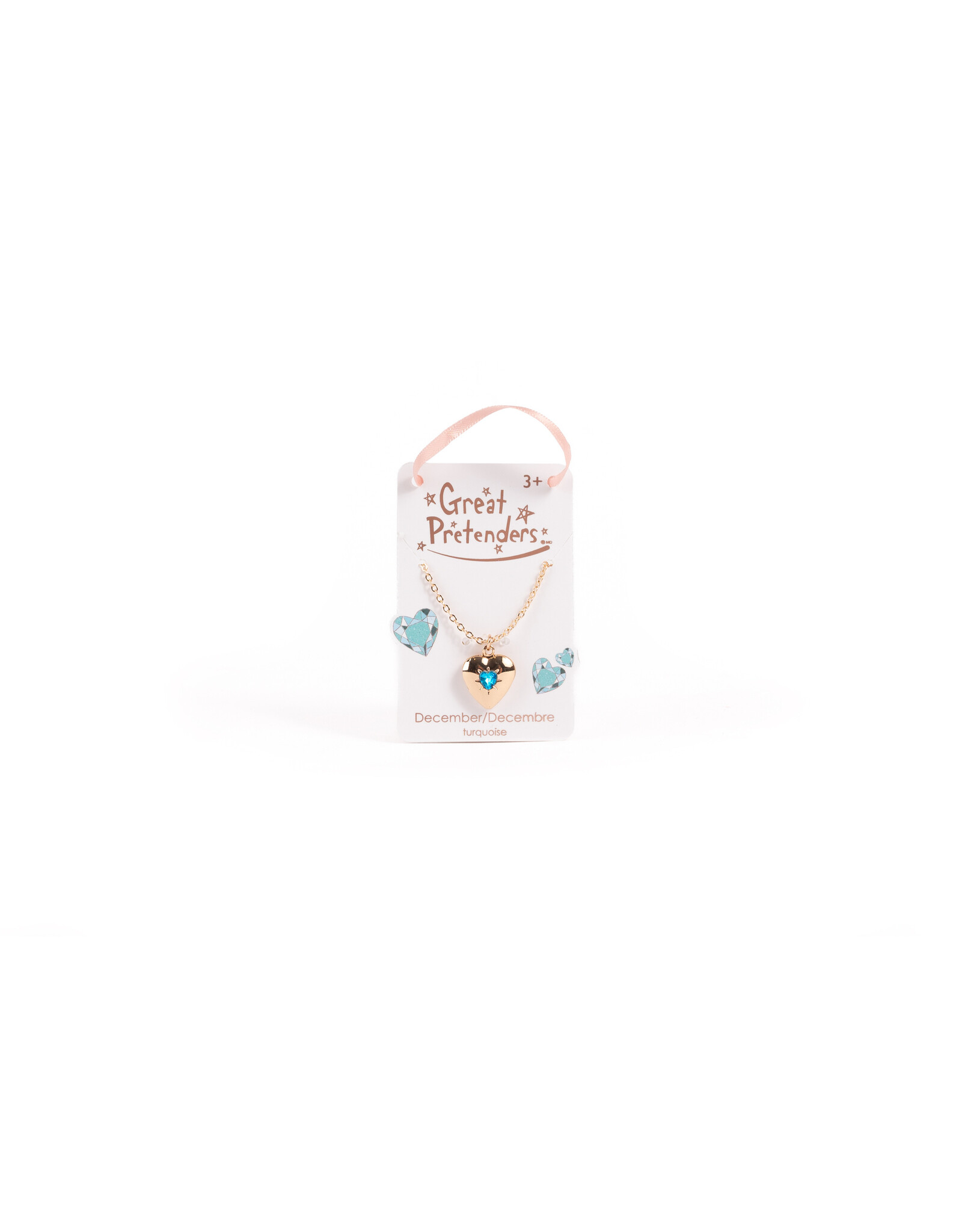 Great Pretenders Birthstone Heart Lockets Assorted