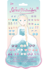 Great Pretenders Frosty Sister Stick On Earrings