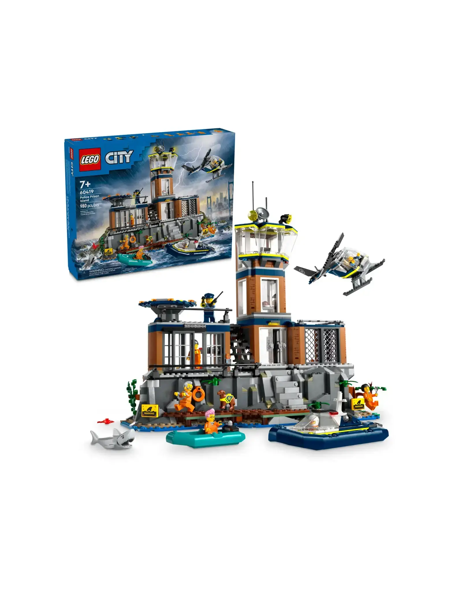 Lego Police Prison Island