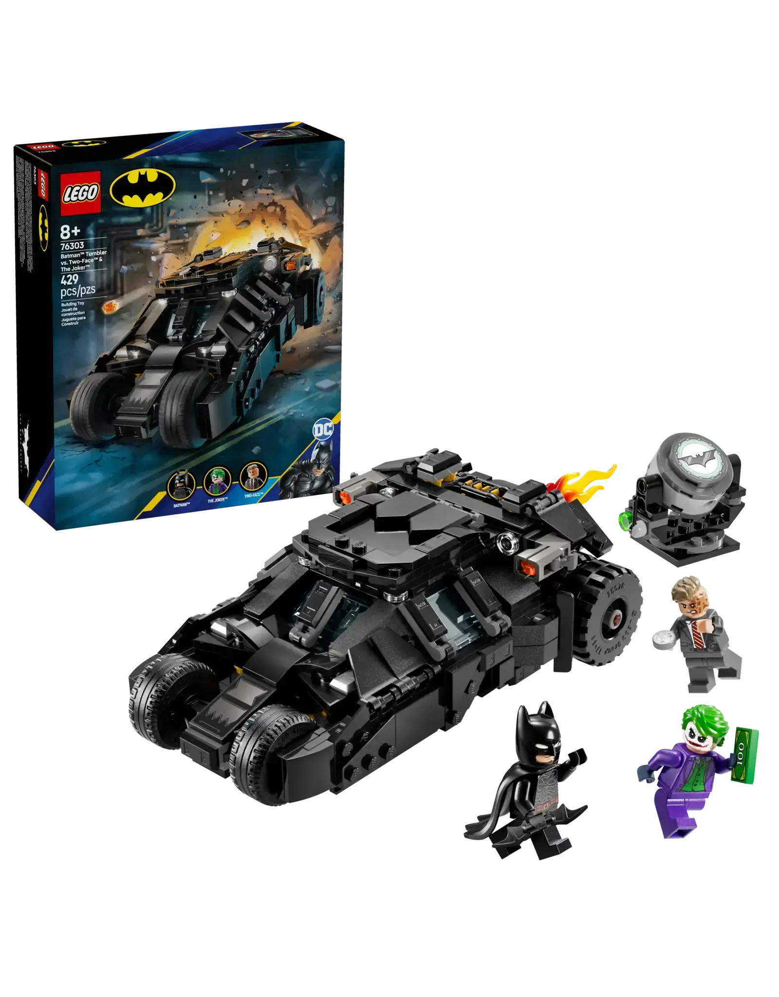 Lego Batman Tumbler vs. Two-Face & The Joker