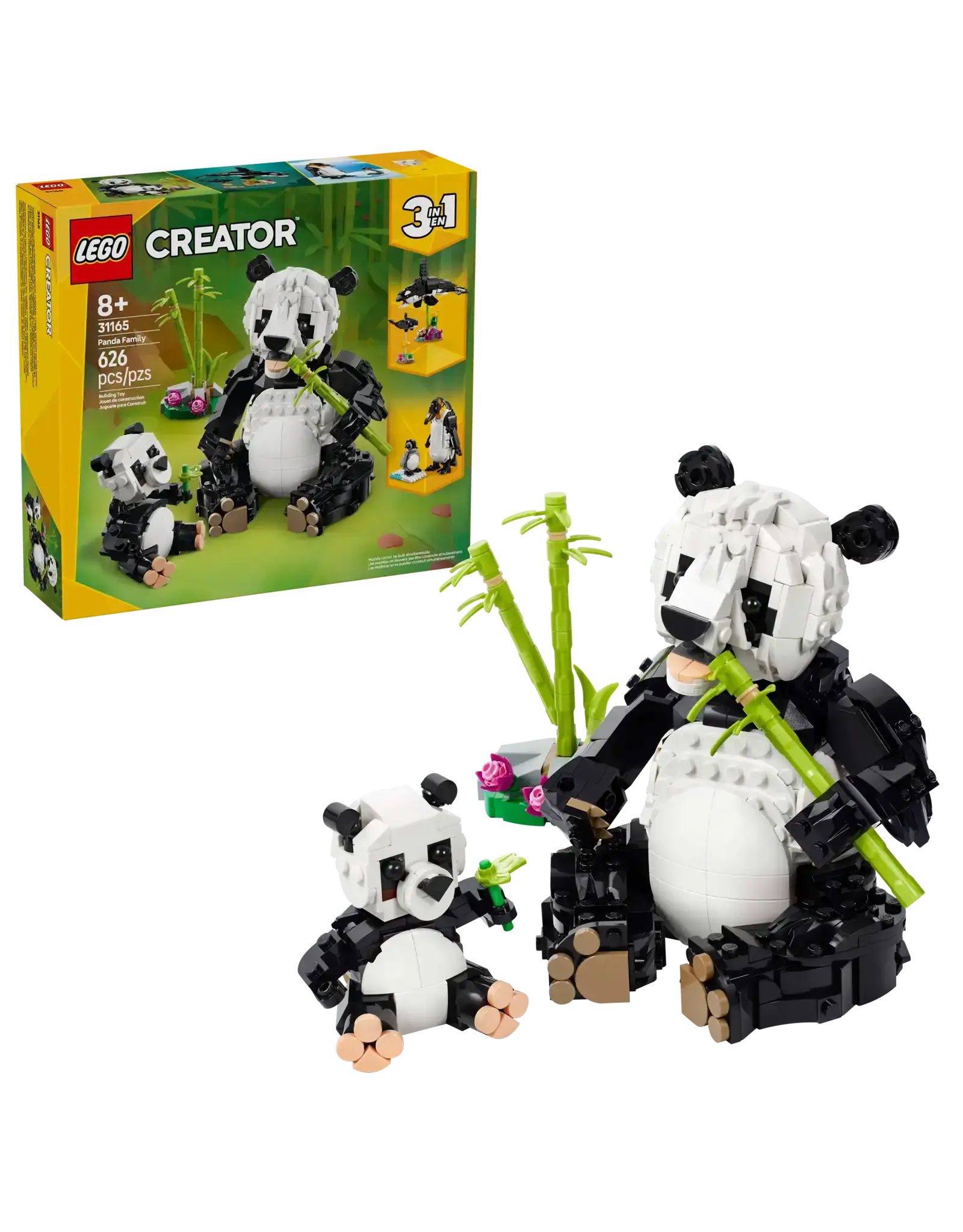 Lego Wild Animals: Panda Family
